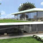 Álvaro Leite Siza Vieira Jr's 11 Unbuilt Villas at Bom Sucesso Resort showcasing modern villa designs with expansive lawns, landscaped gardens, and distinctive architectural elements.