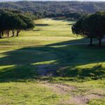 Donald Steel's Bom Sucesso Resort Golf Course showcasing expansive grassland and meadow areas with a meticulously designed golf course layout.