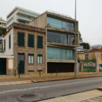 Eduardo Souto de Moura’s Cantareira Building showcasing a modern apartment complex with prominent balconies and clean, minimalist lines.