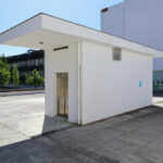 Unknown Architect’s Complexo Pedagógico III at Universidade do Minho showcasing a concrete structure with composite material elements and extensive daylighting features.