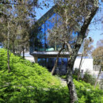 Unknown Architect’s Villa Brufe showcasing an eco hotel design with extensive daylighting, shaded outdoor areas, and sustainable architectural features.