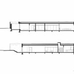 Nuno Graça Moura’s 13 Villas at Bom Sucesso Resort showcasing a modern outdoor structure with clean lines, flat roofs, and integration into the natural landscape.