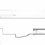 Nuno Graça Moura’s architectural design of the 2 Villas at Bom Sucesso Resort showcasing detailed technical drawings and diagrams highlighting the modern structural layout and design elements.