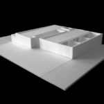 Nuno Graça Moura’s architectural plan for the 4 Unbuilt Villas of the Unrealized Phase 3 of Bom Sucesso Resort showcasing detailed layouts and structural assemblies.