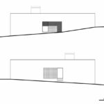 Nuno Graça Moura’s design for the 5 Unbuilt Villas of the Unrealized Phase 3 of Bom Sucesso Resort showcasing modern geometric forms with cantilevered structures and expansive glass façades.