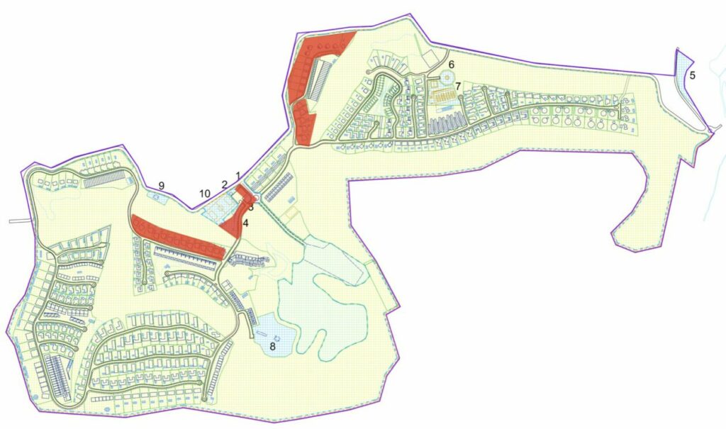 Álvaro Siza's Designs at Bom Sucesso Resort 3 Alvaro Siza Vieira map 1