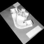 Atelier dos Remédios, Madalena Cardoso de Menezes, and Francisco Teixeira Bastos’ architectural plan for Casa R, Unbuilt Phase 3 of Bom Sucesso Resort, showcasing a detailed design diagram with structural layouts and spatial organization.