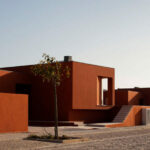 Atelier dos Remédios, Madalena Cardoso de Menezes and Francisco Teixeira Bastos’ 10 Casa O Villas at Bom Sucesso Resort showcasing modern composite building materials with clean lines and minimalist design.