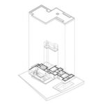 Atelier dos Remédios, Madalena Cardoso de Menezes, and Francisco Teixeira Bastos’ schematic line art of the 6 Casa I Villas at Bom Sucesso Resort showcasing detailed floor plans and architectural design elements.