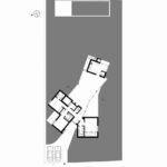 Atelier dos Remédios, Madalena Cardoso de Menezes, and Francisco Teixeira Bastos’ architectural diagram of Casa Bac, Unbuilt Phase 3 of Bom Sucesso Resort, showcasing detailed design plans and structural sketches.