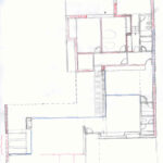 Josep Llinás’s House Model 2 architectural schematic showing detailed floor plans and structural layouts with clear technical drawing elements.