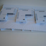 Josep Llinás’s House Model 3 scale model made of composite and plastic materials showcasing a detailed floor plan and architectural layout.