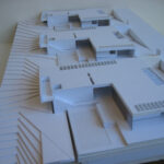 Josep Llinás’s House Model 3 scale model showcasing a detailed architectural plan with clean lines and structural assemblies.