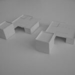 Josep Llinás’s House Model 4 showcasing a modern design with prominent plastic elements and a sleek, minimalist structure.