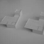 Josep Llinás’s House Model 4 showcasing a modern residential design with a clear architectural plan emphasizing open spaces and structural simplicity.