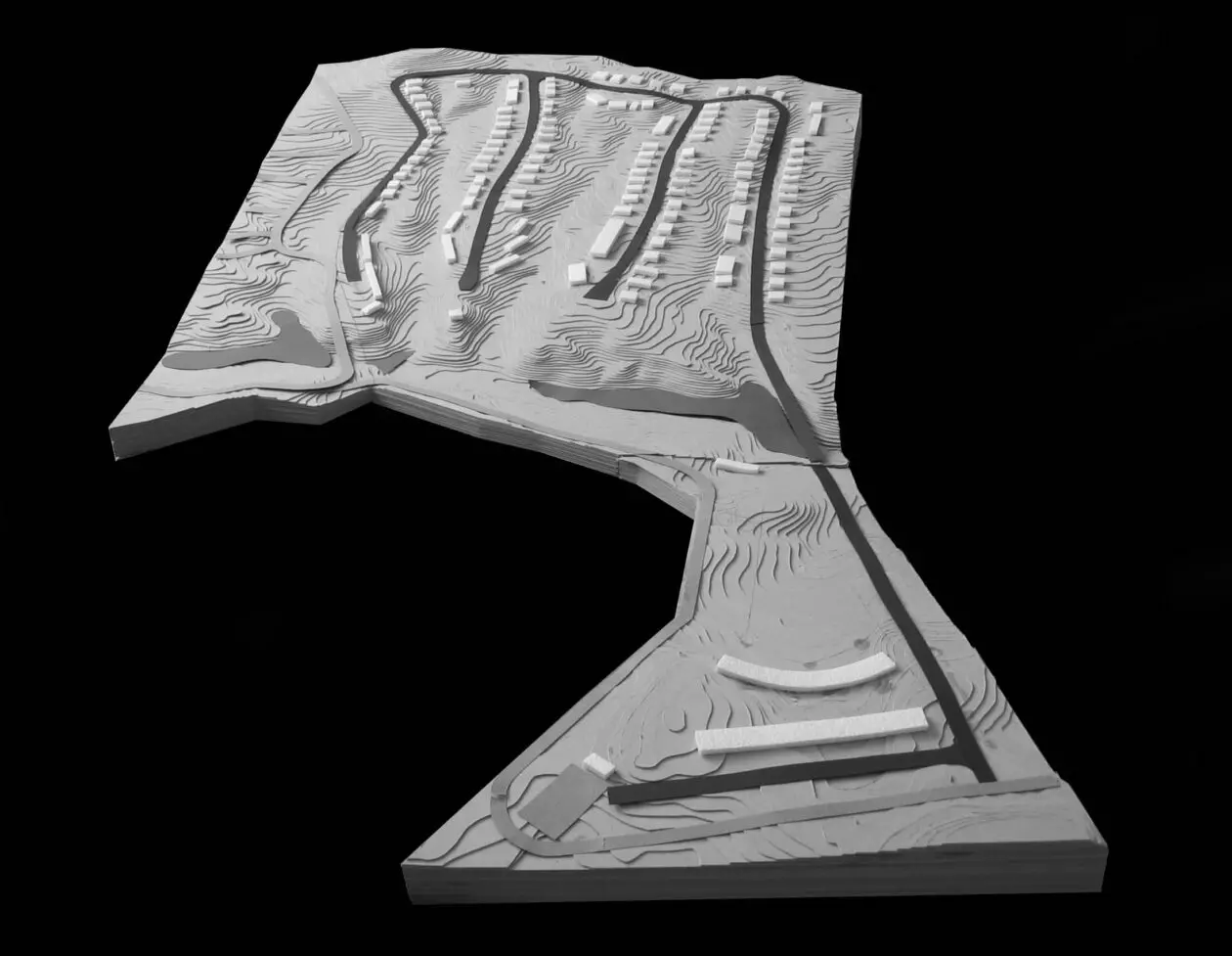 Bom Sucesso Resort – The Unrealized Phases 3 & 4 and other Unbuilt Projects 1 Nuno Graca Moura Urban Plan Phase 3 Bom Sucesso 2963