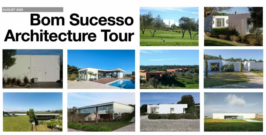 Architecture Tours at Bom Sucesso Resort 1 Architecture Tour Bom Sucesso August 2025 Flyer