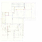 Josep Llinás’s House Model 1 schematic showcasing a technical drawing with detailed structural assemblies and architectural diagrams.