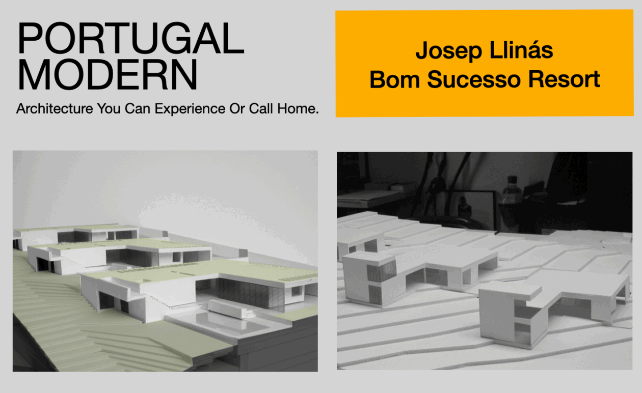 Josep Llinás at Bom Sucesso Resort