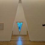 Serralves Museum of Contemporary Art, Porto by Álvaro Siza Vieira (3712) Álvaro Siza Vieira’s Serralves Museum of Contemporary Art showcasing symmetrical wood flooring and ceiling with triangular patterns and abundant daylighting.