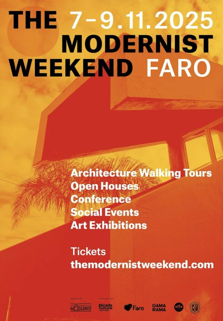 The Modernist Weekend 2025: Faro Celebrates Its Mid-Century Heritage 2 The Modernist Weekend Farao 2025 Flyer 3