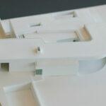 Atelier dos Remédios, Madalena Cardoso de Menezes and Francisco Teixeira Bastos' 10 Architectural "Casa O" Villas, Lot 127 scale model showcasing the villa layout and architectural plan details.