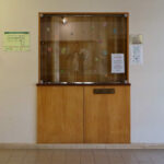 Alcino Soutinho's Department of Chemistry, University of Aveiro, showcasing a modern interior design with transparent glass elements, hardwood flooring, and varnished wood accents.