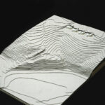 David Chipperfield’s architectural sketch of 4 Architectural Villas, Lot 329, showcasing detailed line art of the villa layouts and structural design elements.