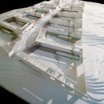 Carrilho da Graça’s 14 Architectural Villas, Lot 190, showcasing a modern design with transparent glass façades and a clear structural plan emphasizing openness and light.