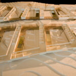 Carrilho da Graça’s 14 Architectural Villas, Lot 190, showcasing minimalist white façades with clean lines and large windows integrated into a natural landscape.